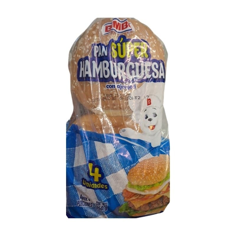 Pan de hamburguesa Bimbo 6 unidades